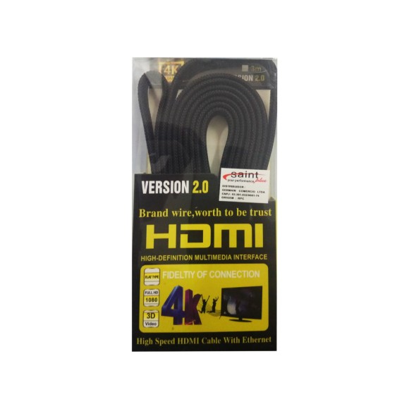 HDMI  4K  3 METROS